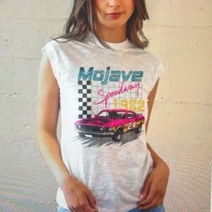 Girl Dangerous x FP Free people Mojave Muscle tank tee Size L